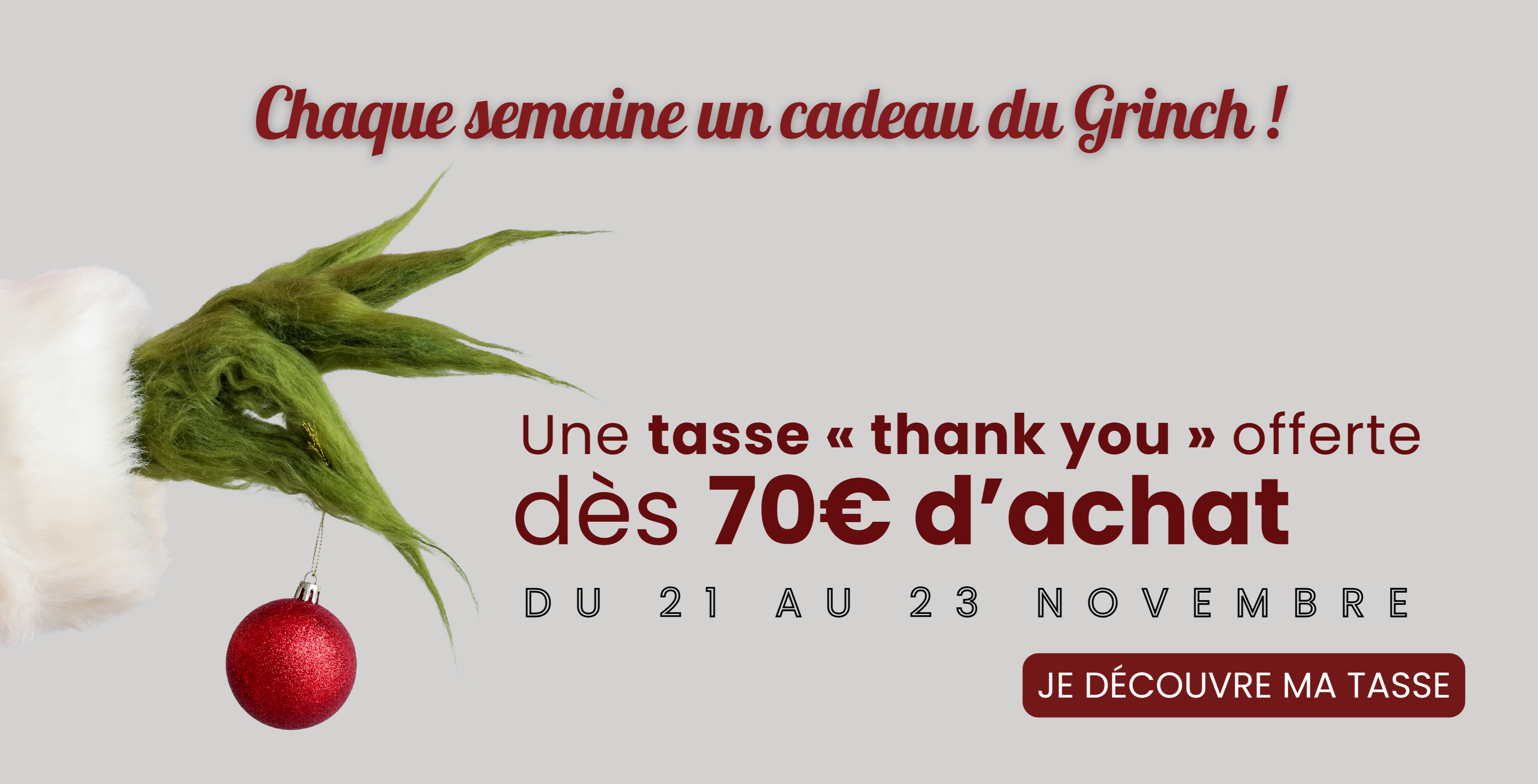 CADEAU DU GRINCH
