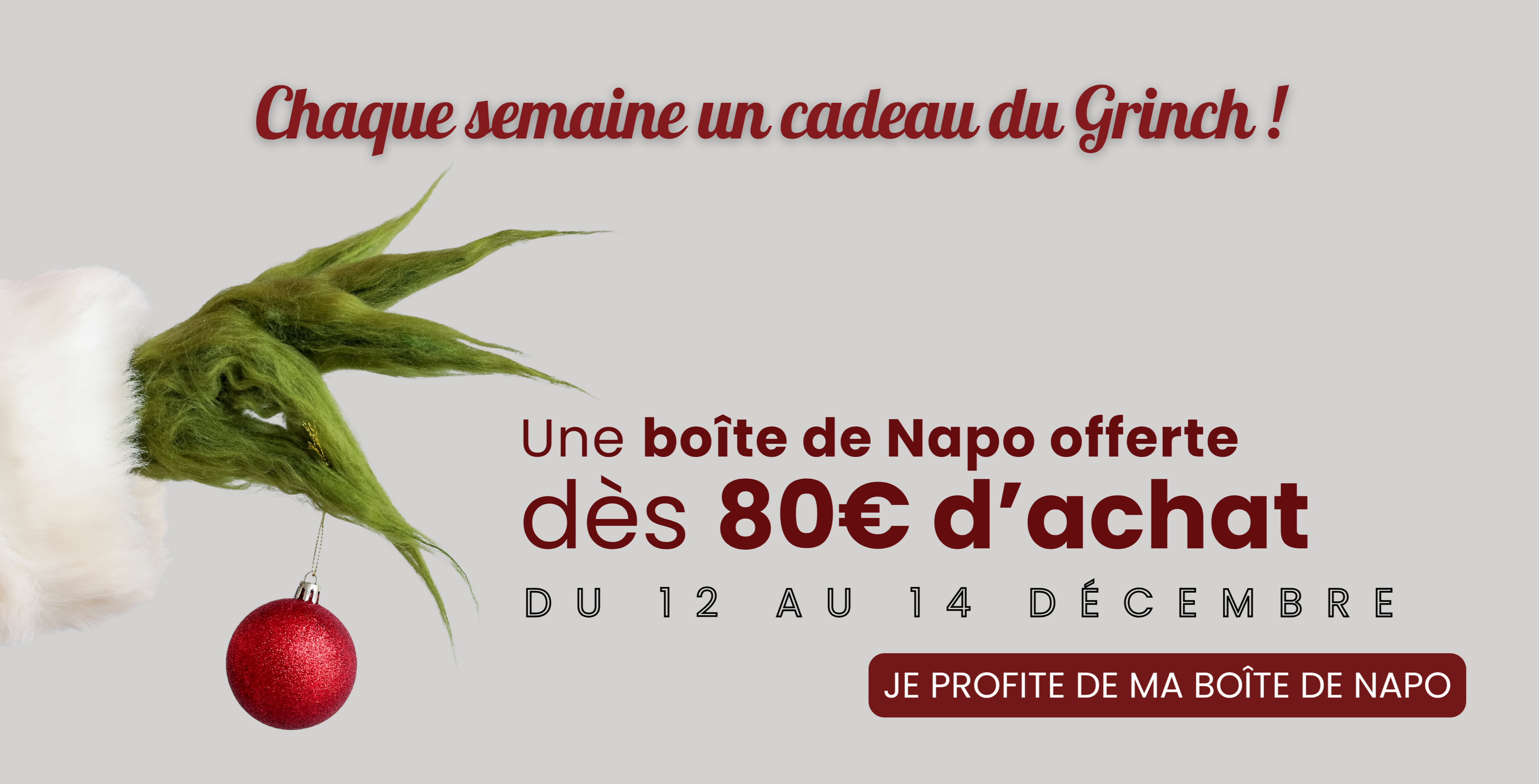 CadeAU DU GRINCH SEMAINE 4