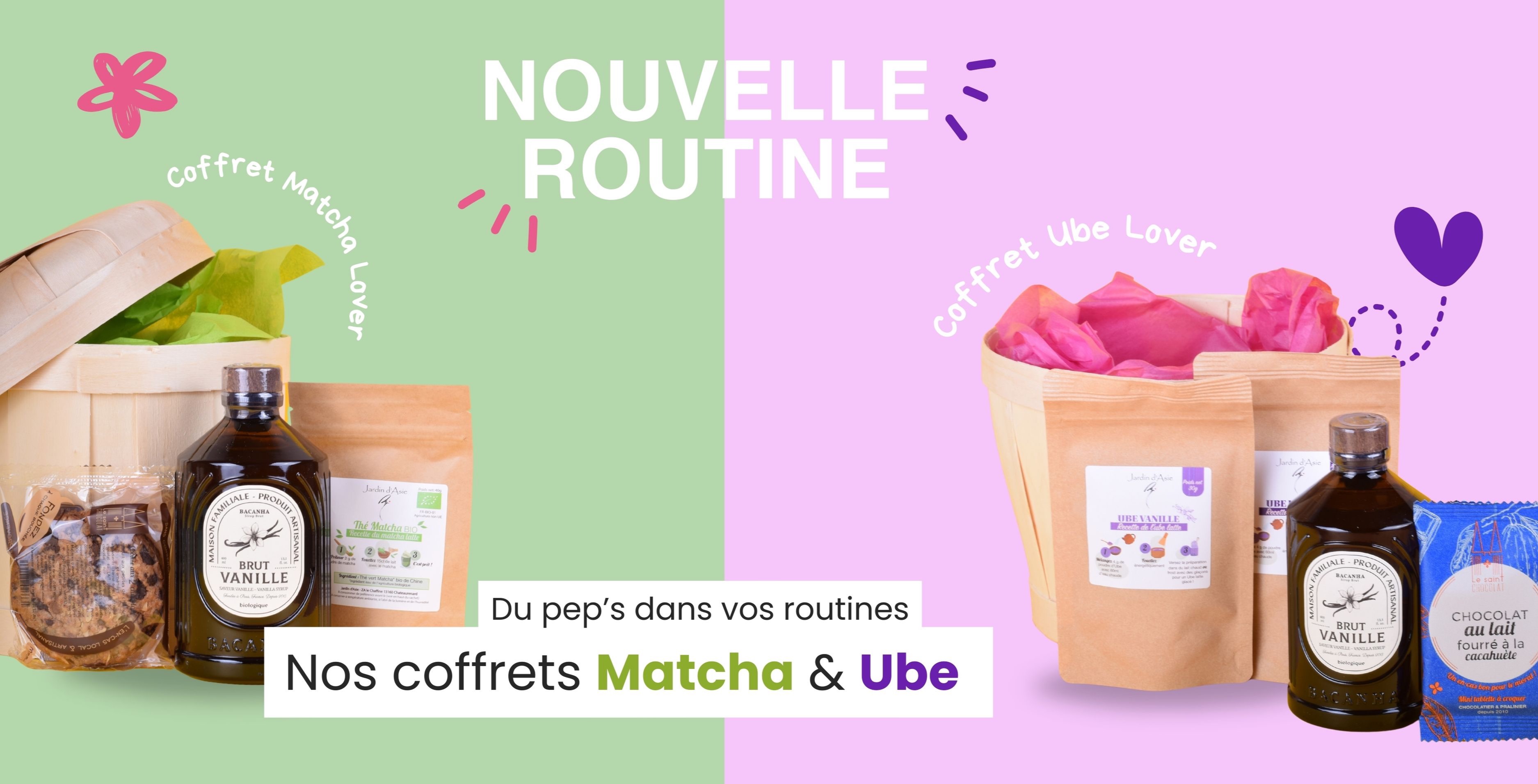 COFFRET MATCHA UBE