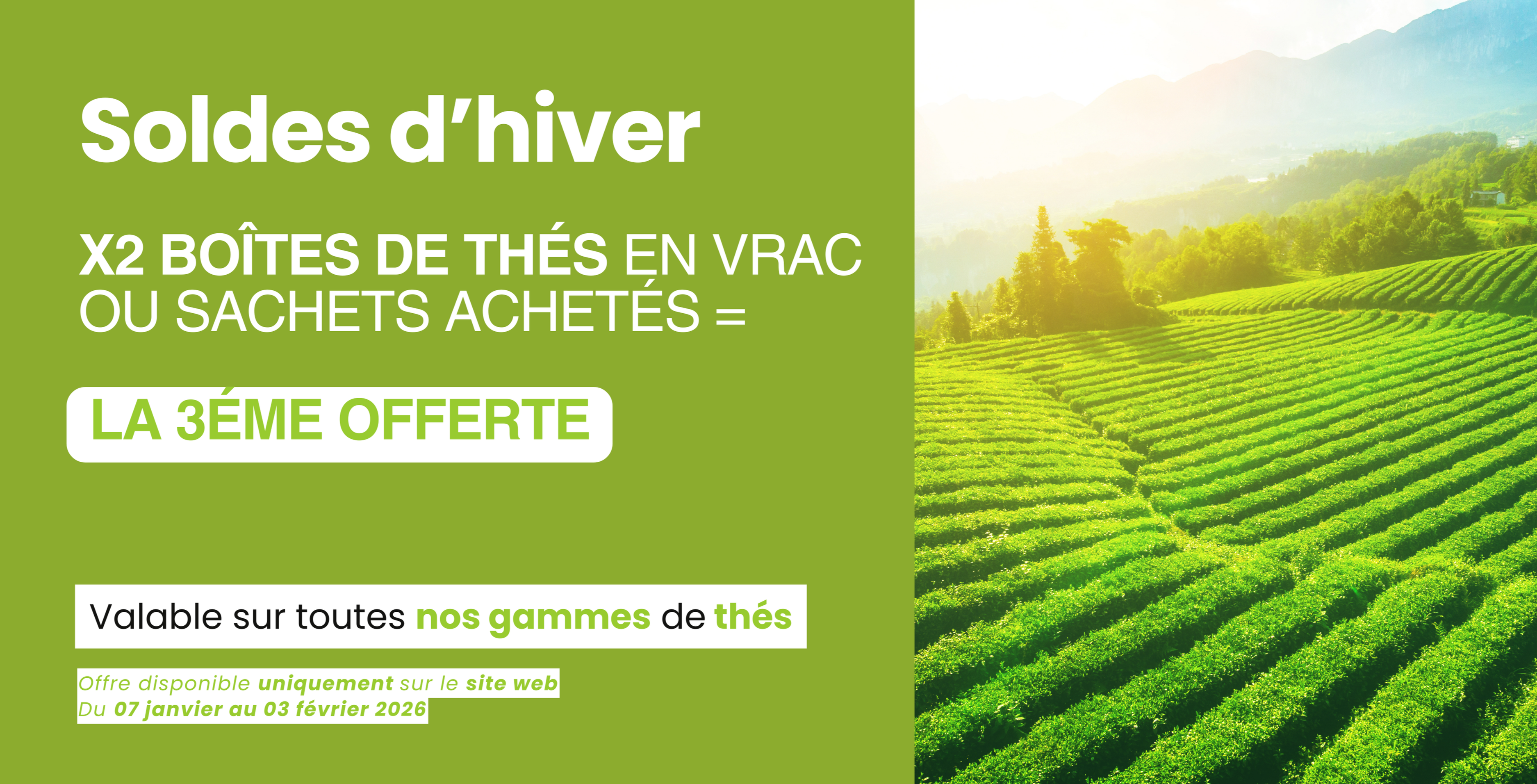 SOLDES HIVER 2026 THES