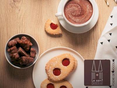 La nouvelle marque de La Maison du Bon Café: Le Saint-Chocolat