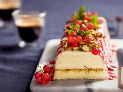 Semifreddo au café, l’expresso glacé au pralin gourmand