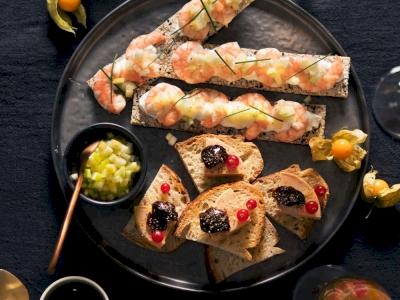 Festif & décontracté, l’apéritif dînatoire pour vos fêtes ! Festif & décontracté, l’apéritif dînatoire pour vos fêtes !