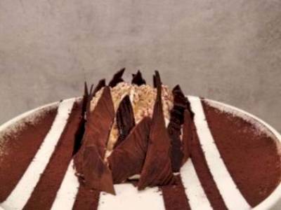 Tiramisu au chocolat et pâte à tartiner