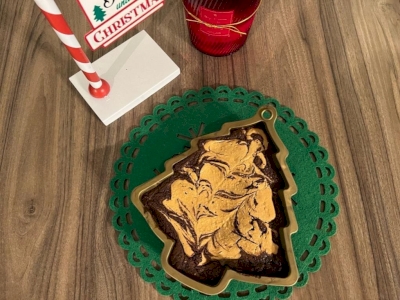 Brownie chocolat et beurre de cacahuète