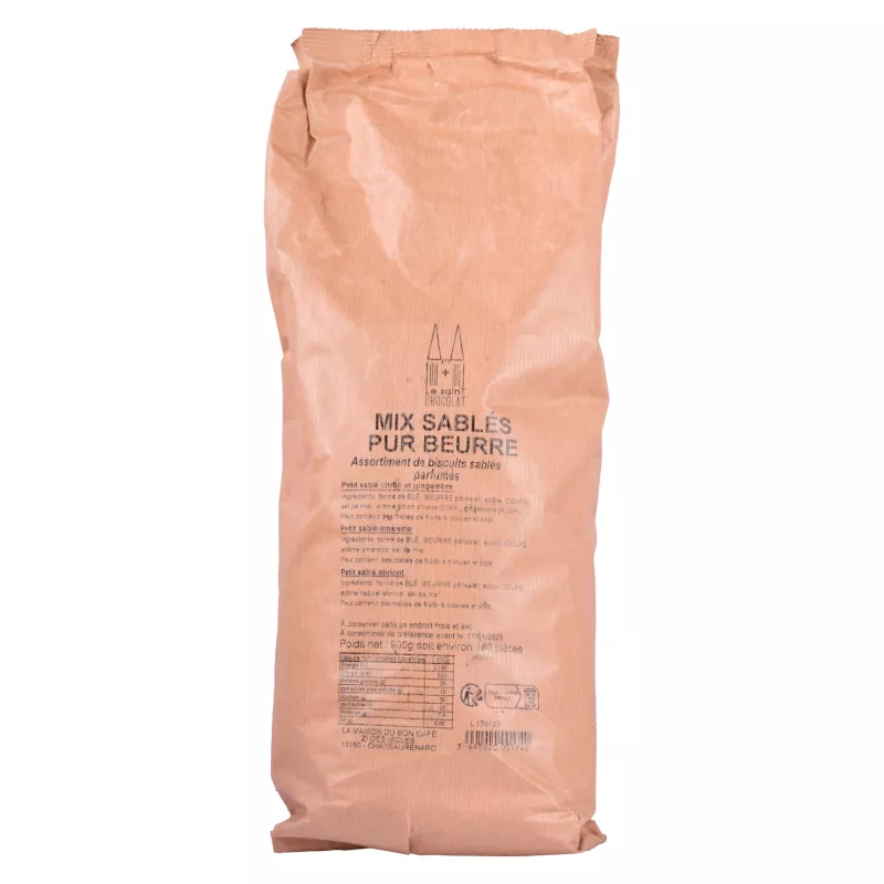 Mix sablés : abricot, amaretto et citron-gingembre 