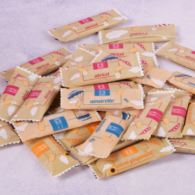 Mix sablés : abricot, amaretto et citron-gingembre 