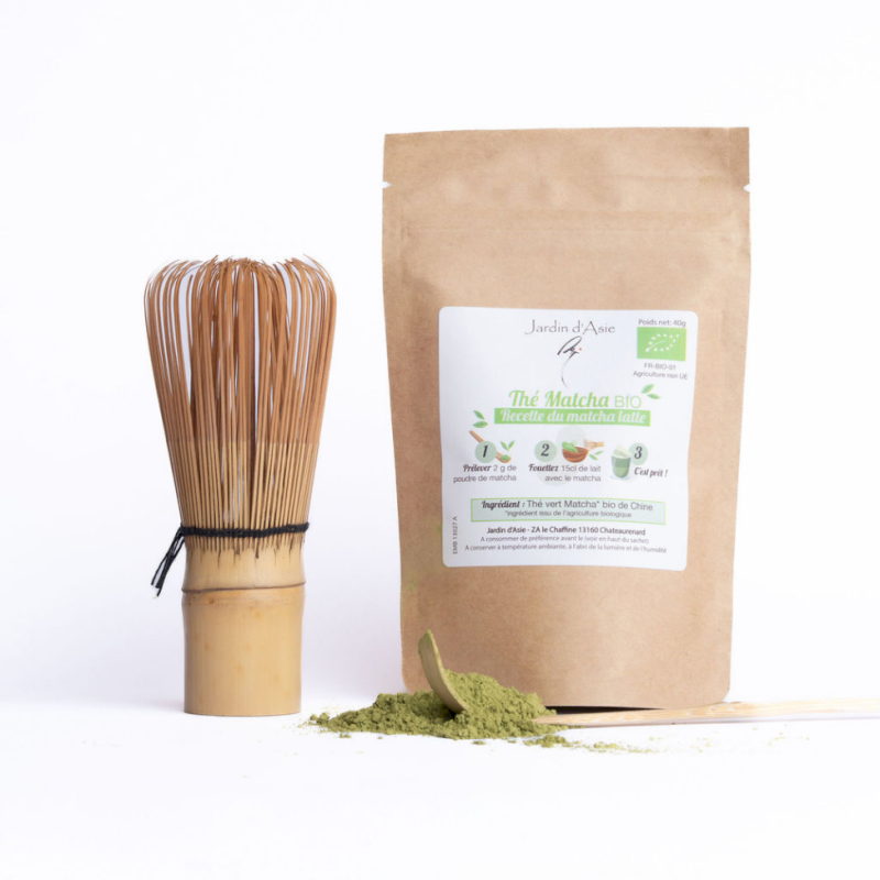 Fouet Chasen en bambou pour Matcha