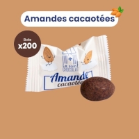 Amandes cacaotées