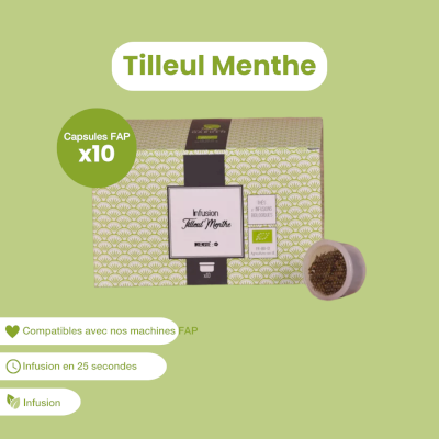 Capsule Tilleul-Menthe bio