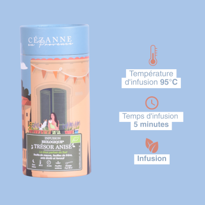 Cézanne | Infusion Trésor Anisé bio Cézanne | Infusion Trésor Anisé bio