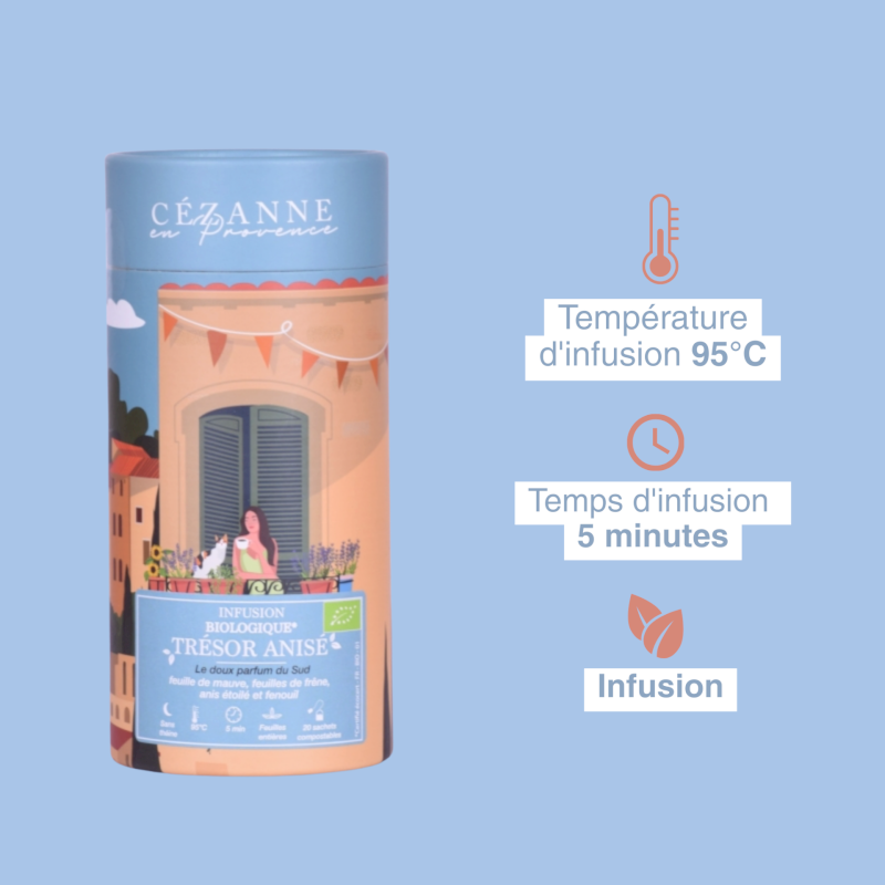 Cézanne | Infusion Trésor Anisé bio 