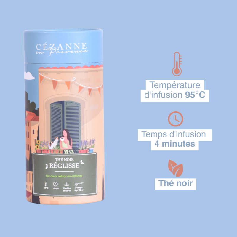 Cézanne | Thé noir Réglisse