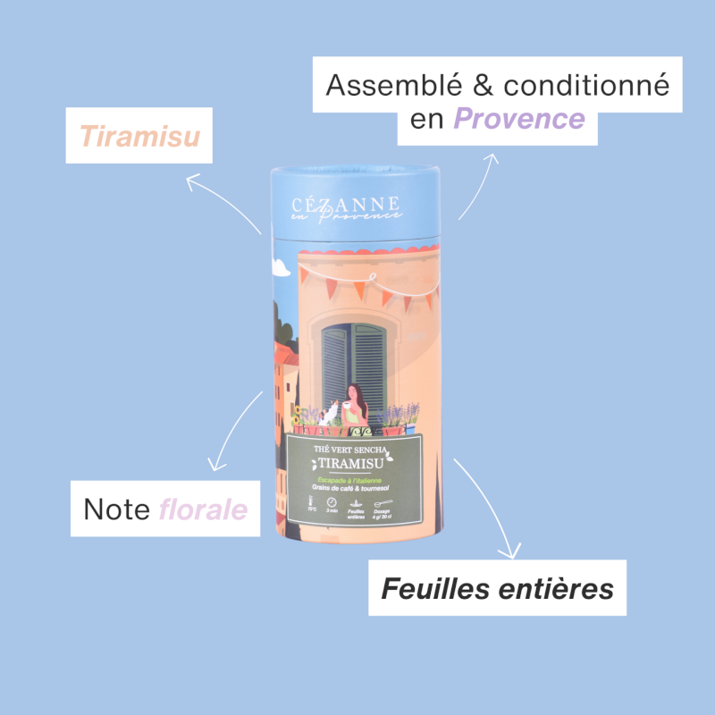 Cézanne | Thé vert Tiramisu