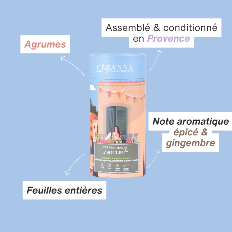 Cézanne | Thé vert Souleu