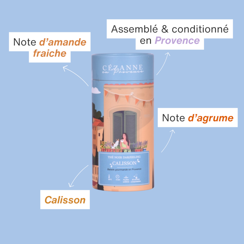 Cézanne | Thé noir Calisson