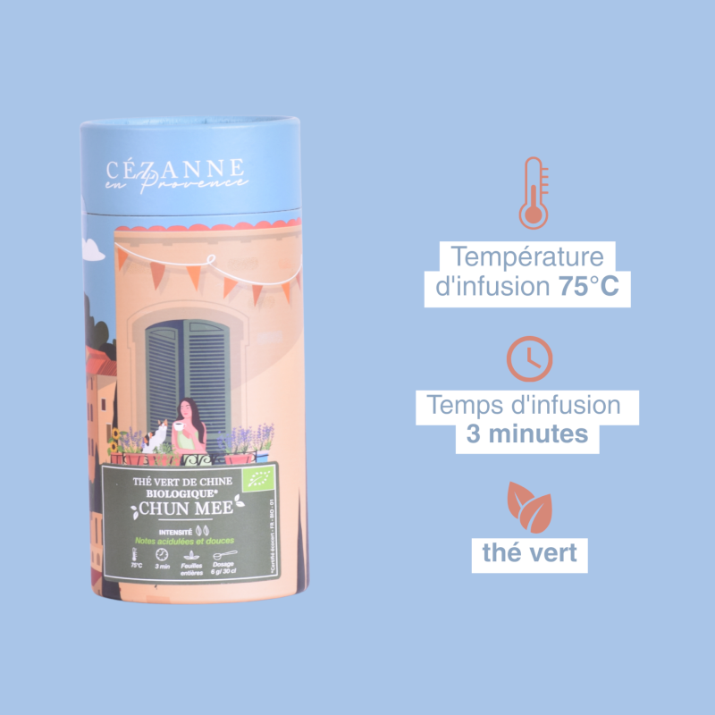 Cézanne | Thé vert Chun Mee bio