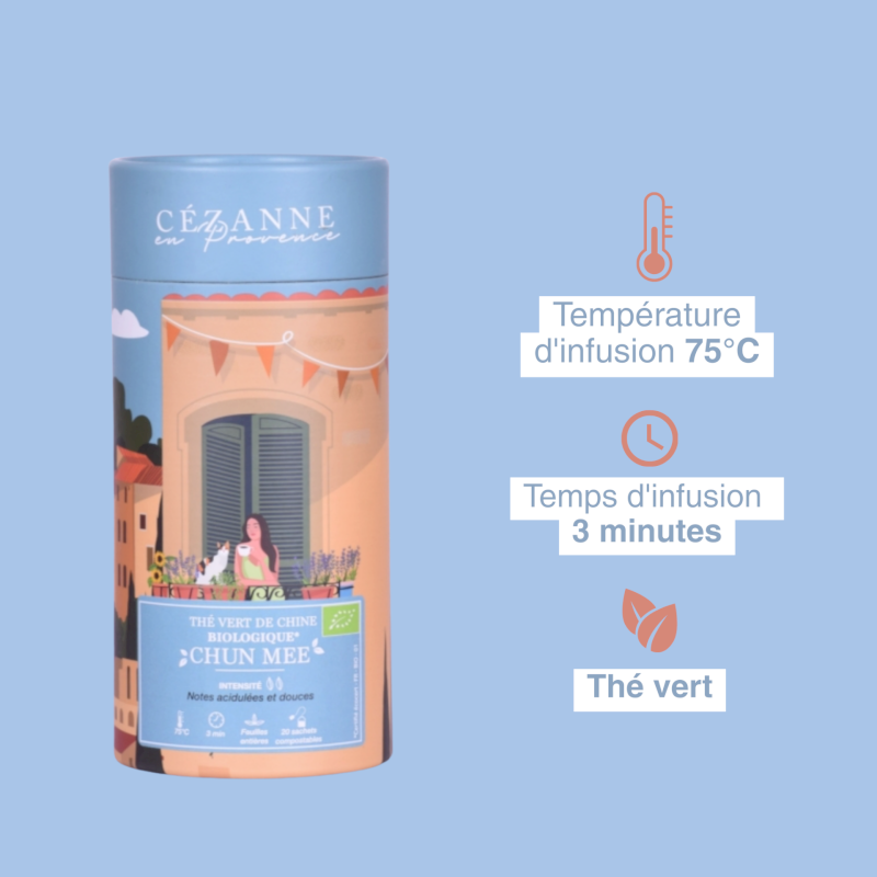Cézanne | Thé vert Chun Mee bio
