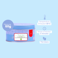 Thé blanc bio à la lavande