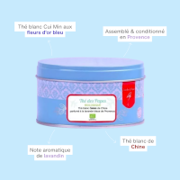 Thé blanc bio à la lavande