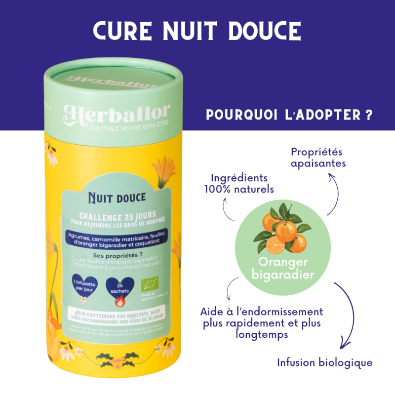 Cure Nuit douce Herbaflor