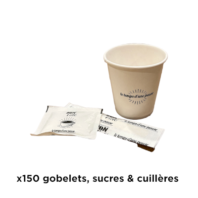 Kit sucres-gobelets-agitateurs