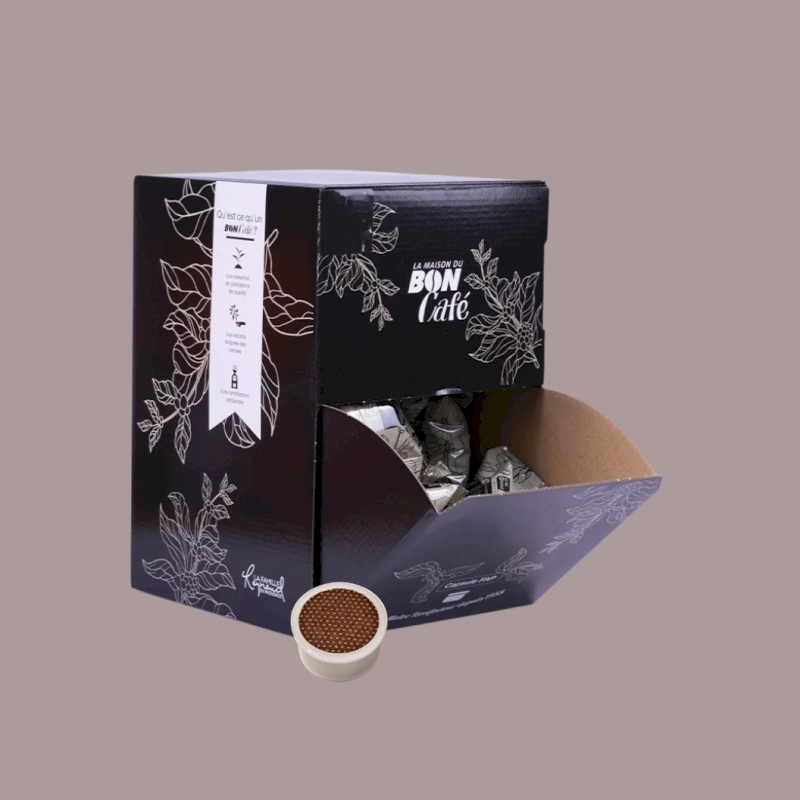 Coffret dégustation : 50 capsules de café