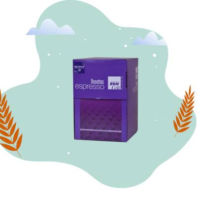 Coffret dégustation : 50 dosettes de café