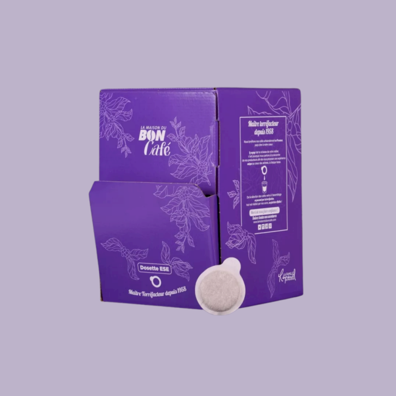 Coffret dégustation : 50 dosettes de café