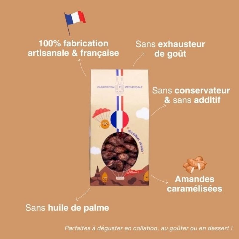 Amandes caramélisées