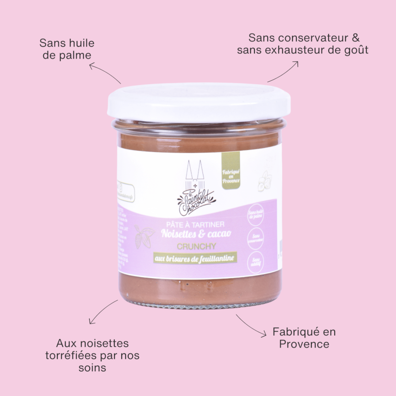 Pâte à tartiner Crunchy