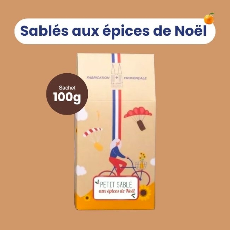 Sablé de Noël à l’Orange et aux Épices