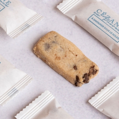 Sablé amaretto et pépites de chocolat Cézanne Sablé amaretto et pépites de chocolat Cézanne