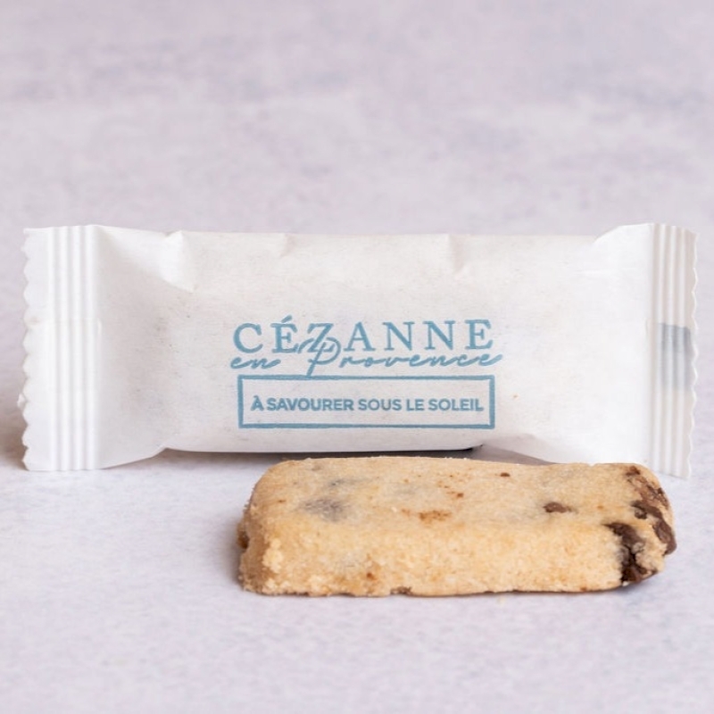 Sablé amaretto et pépites de chocolat Cézanne