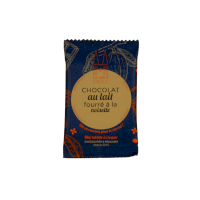 Tablette chocolat au lait fourré à la noisette Tablette chocolat au lait fourré à la noisette