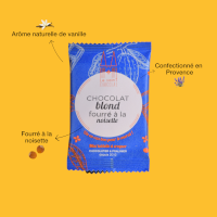 Tablette chocolat blond fourré noisette Tablette chocolat blond fourré noisette