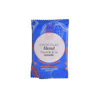 Tablette chocolat blond fourré noisette