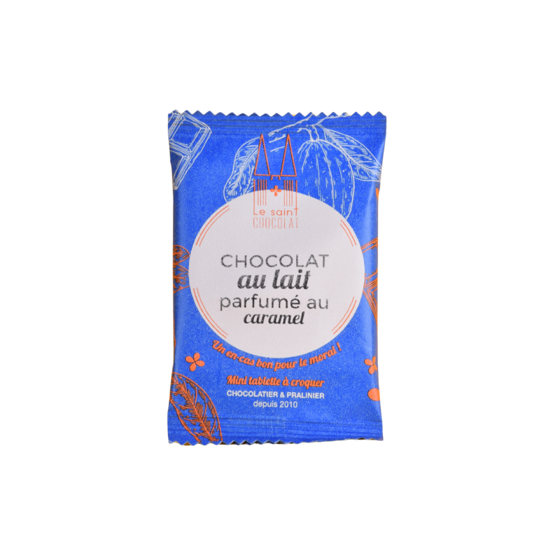 Tablette chocolat au lait caramel 