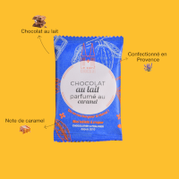 Tablette chocolat au lait caramel 