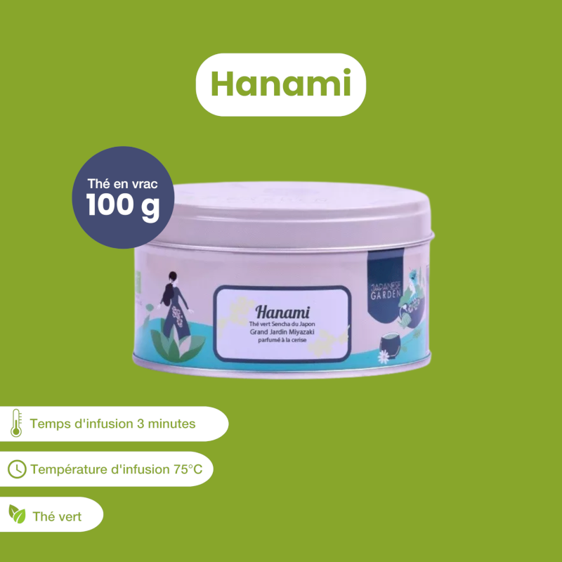 Thé vert bio Hanami