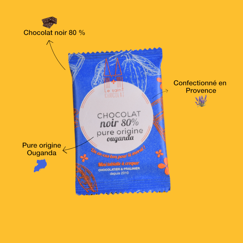 Tablette chocolat noir Ouganda