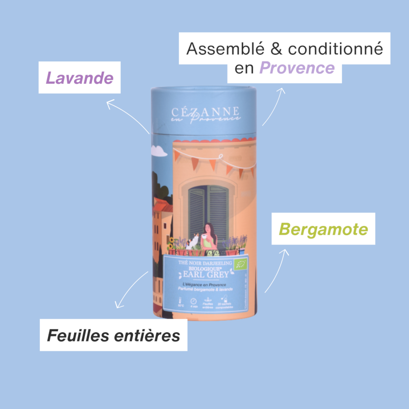 Cézanne | Thé Earl Grey bio