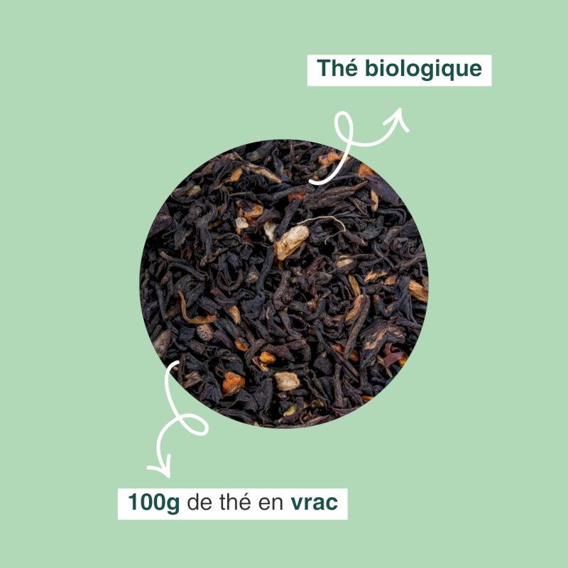 Thé noir bio Maharadjah