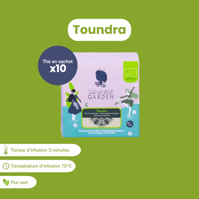 Thé vert bio Toundra
