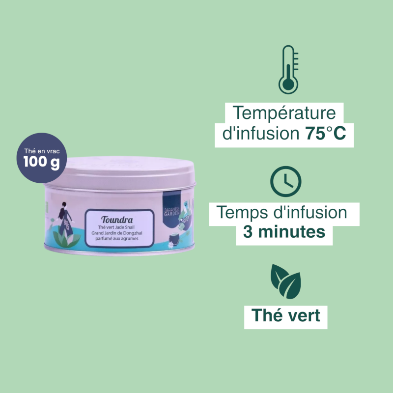 Thé vert bio Toundra