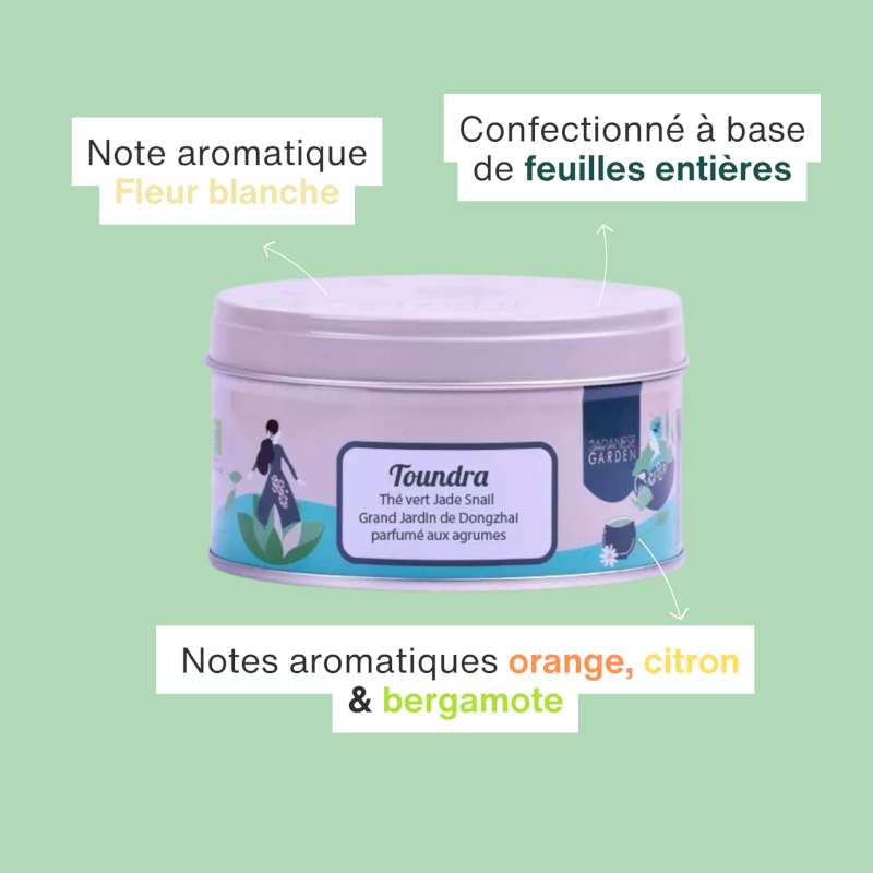 Thé vert bio Toundra