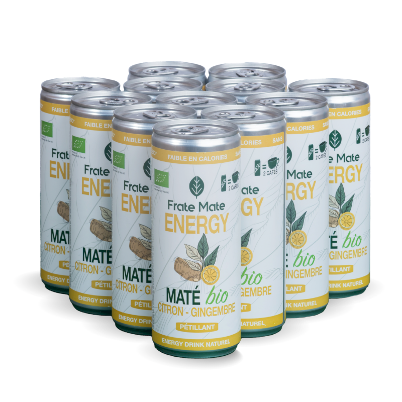 Fraté Maté - Canette Maté Citron-Gingembre 