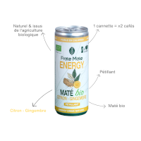 Fraté Maté - Canette Maté Citron-Gingembre 