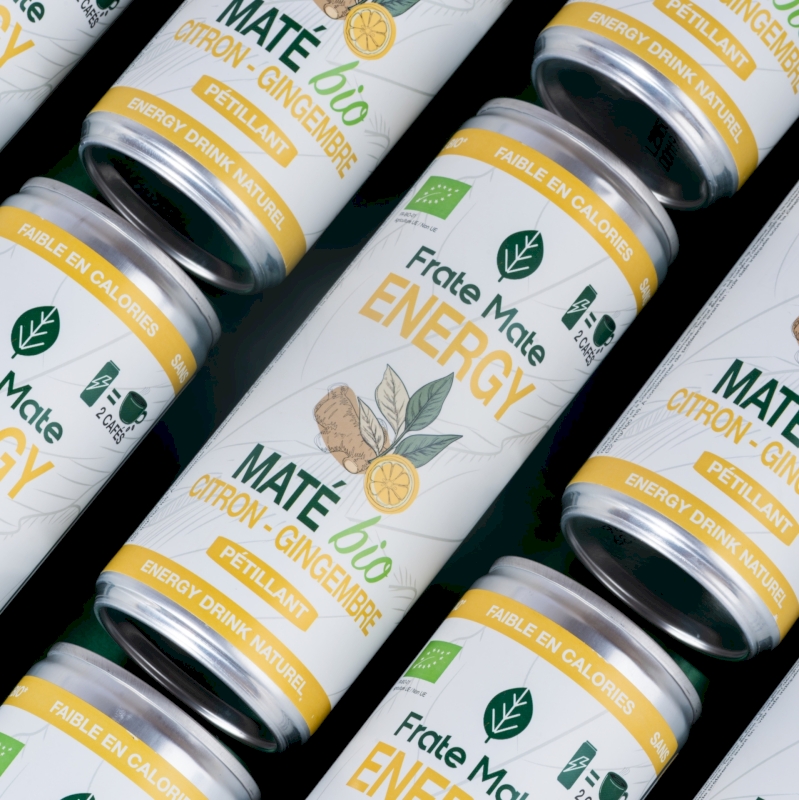 Fraté Maté - Canette Maté Citron-Gingembre 