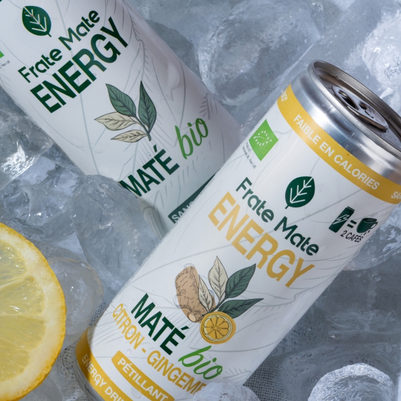 Fraté Maté - Canette Maté Citron-Gingembre 